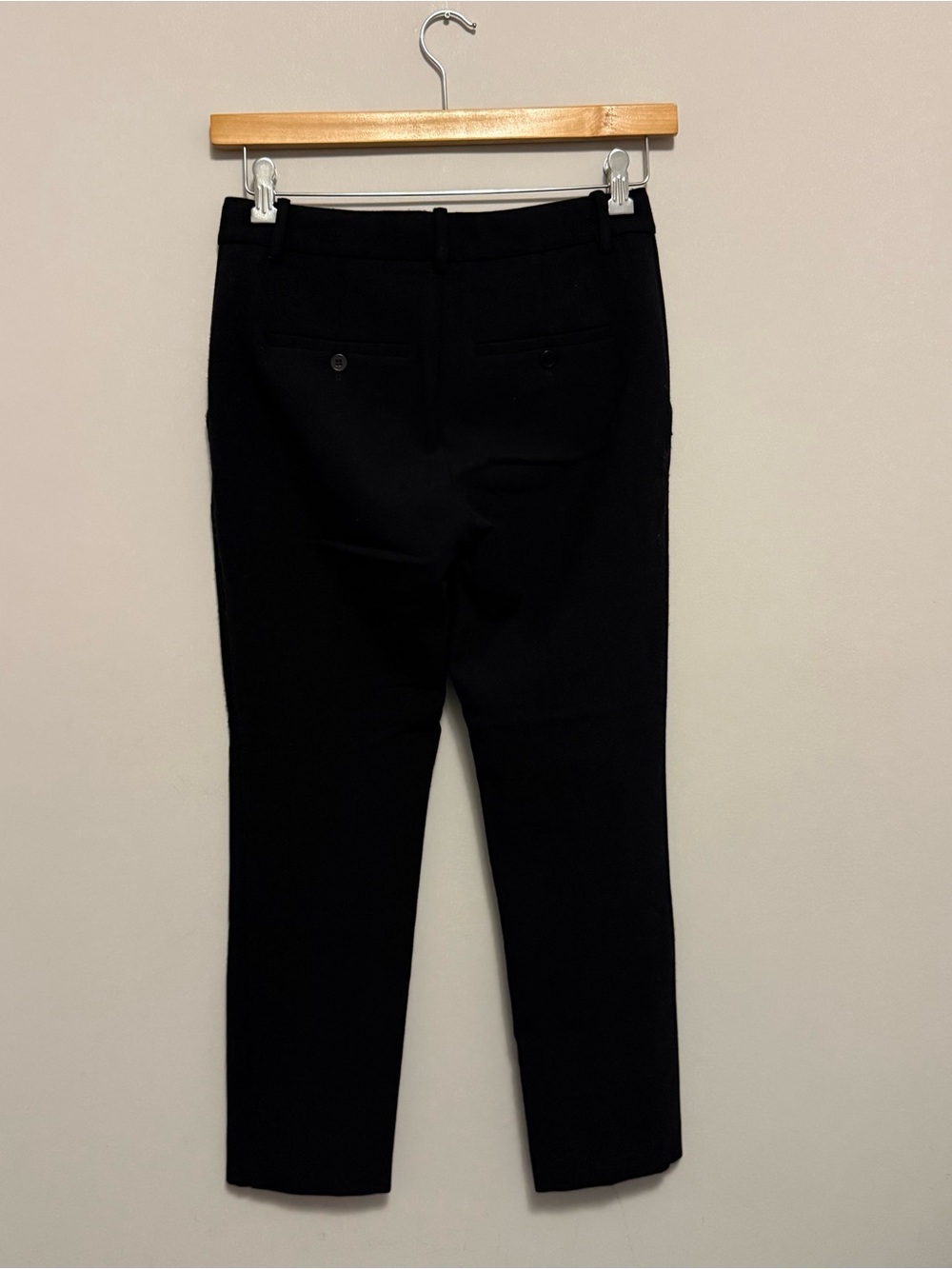 Theory Black Tailored Ankle Pants Made in USA size Women 2